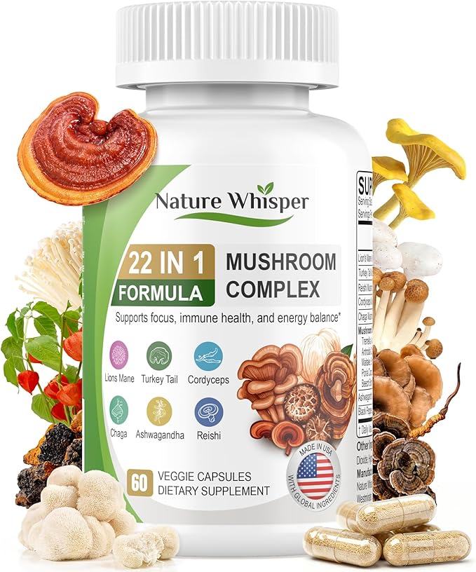 Nature Whisper 22-in-1 Mushroom Supplement Review: The Most Comprehensive Lion's Mane Complex of 2026?