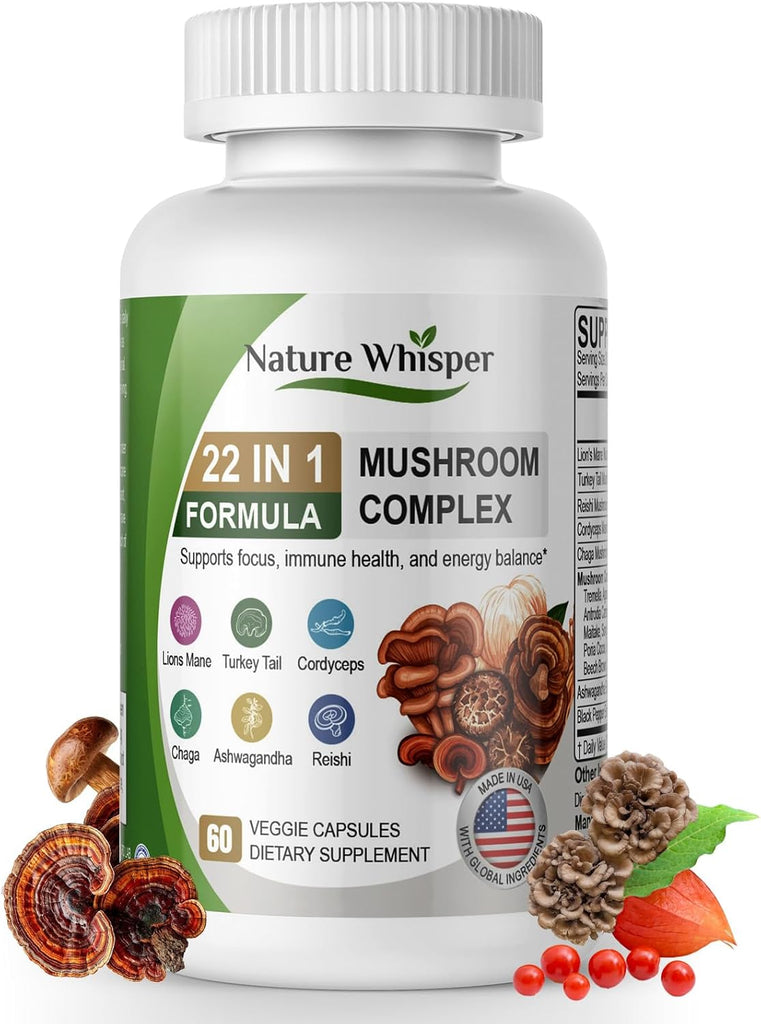 22 in 1 Lions Mane Mushroom Supplement